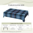 thumbnail image 6 of Rectangle Table Cloth, Fitzgerald Clan Tartan Irish Plaid Resistant Washable Tablecloth Decorative Table Cover for Dining, Indoor and Outdoor, 6 of 6