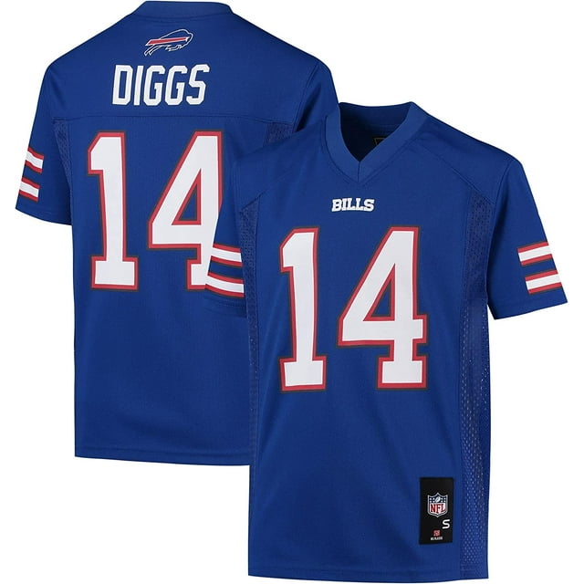 NFL_ Youth Stefon Diggs Royal Buffalo Bills_ Replica Player Jersey(Player numbers can be