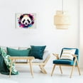 thumbnail image 6 of YILUYINQING Cute Panda Headphones Canvas Wall Art Prints Home Decor Ready To Hang 16x12in, 6 of 6