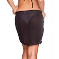 thumbnail image 4 of Women Solid Bikini Sheer Cover Up Skirt Beach Swimwear Wrap Sarong Swimsuit, 4 of 4
