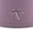 thumbnail image 6 of Mainstays Enchanting Purple 2 Qt Manual Slow Cooker, 6 of 6