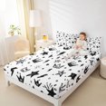 thumbnail image 4 of Feelyou Princess Crown Teen Full Size Sheets, Stars Lightning Bed Sheets, 4-Piece, 4 of 7