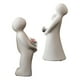 thumbnail image 2 of Figura de pareja, escultura de amantes, adorno de escritorio para dormitorio, estatua de pareja, hogar Estilo A, 2 of 6
