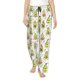 thumbnail image 1 of Fotbe Avocado Playing Music Pantalones de Pijama para Mujer, Pantalones de Dormir, Pantalones Pj con Cordón y Bolsillos-Large, 1 of 6