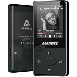 Reproductor De MP3 Sin Bluetooth, Reproductor De Mp3 De Sonido Sin Pérdida De Alta Fidelidad, Reproductor De Música MP3 Portátil Digital, Visor De Fotos Incorporado/video/radio FM/grabadora De Voz