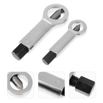 YUYUETIME Locking Wheel Nut Removal Kit Nut Splitter 2Set 13x0.7In Silver
