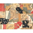 thumbnail image 1 of Ahgly Company Indoor Rectangle Traditional Sienna Brown Patchwork Area Rugs, 2' x 5', 1 of 6