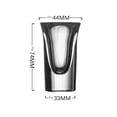 thumbnail image 2 of Verres à Shot 22ML avec Base Lourde, Verre à Shot Clair Soufflé à la Main pour Vodka Tequila, 2 of 6
