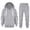 4-Light Gray, variant on Boys Outfits Winter Zip Up Stripe Hoodies for Boys Tracksuit Jogger Pants Set Pullover Sweaters Boys Clothes,Z11-White,6-7 Years