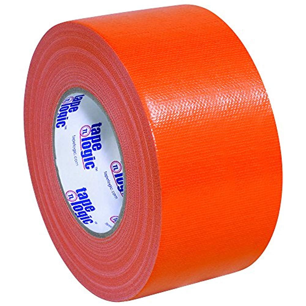 Tape Logic Orange Duct Tape 3" x 60 Yard Roll (3 Pack)