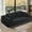 Black, variant on VFD Modern 3-Seater Sofa with Deep Seat, No Assembly Required, Modern Corduroy Couch with 2 Pillows, Lazy Compression Sofa for Living Room Bedroom, Hybrid Sofa in a Box, Deep Gray