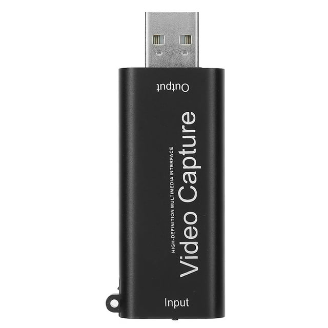 Caja de registro de tarjeta de captura de vídeo HD 4K 1080P HDMI a USB 2.0 para grabación de juegos en streaming PS4
