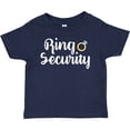 thumbnail image 3 of Inktastic Ringbearer Ring Security White Text Boys or Girls Baby T-Shirt, 3 of 5