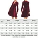 thumbnail image 2 of Vestido de cóctel fluido para mujer, elegante vestido de cóctel ajustado de terciopelo Ygjytge Rojo T S para Mujer, 2 of 9
