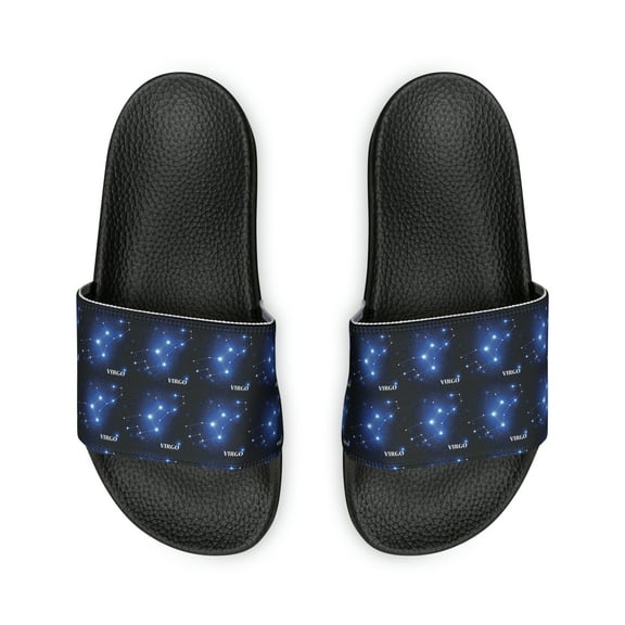 Virgo Zodiac Anime Women's PU Slide Sandals