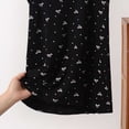 thumbnail image 6 of Asxite Plus Size Womens Pajamas Loose Breathable Sleeveless Crew Neck Soft Knit Bow Print Sleep Shirt, 6 of 6
