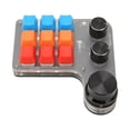 thumbnail image 6 of Mini Custom Keypad 9 Keys 3 Knobs Programmable Backlit Programming Macro Keypad for Computer Gaming Software, 6 of 8
