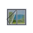 thumbnail image 3 of Kadlawus 3Pcs Window Screen Adjustable Window Net, Stainless Steel Fine Mesh Screen Protector for Window Frames, 39 x 47 Inches Removable Screen for Insects, Dust and Debris, 3 of 9