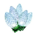 thumbnail image 1 of Holiday Time 100-Count Cool White LED Diamond-Cut C9 Christmas Lights, with Green Wire, 58', 1 of 4