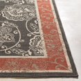 thumbnail image 5 of Hauteloom Berryman Hallway, Kitchen Patio Outdoor Runner Rug - Traditional - Black, Beige, Dark Red - 2'5" x 11'10", 5 of 12