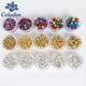 thumbnail image 2 of Cascabeles de hierro de 6/8/10/12/14mm, cuentas de campana de oro y plata, decoraciones navideñas para el hogar, accesorios de manualidades DIY, 2 of 4
