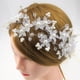 thumbnail image 5 of Cabello frágil Vid Flor Hoja de Bodas Diadema para El Cabello Tiara Nupcial - Yinane Vid del pelo de la boda, 5 of 8