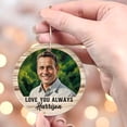 thumbnail image 4 of Add Photo Family Christmas Ornament 2025, Picture Text Name Christmas Ornament, Gift for Couple Family Friends Grandparents, Custom Gift Memorial Keepsake Christmas Ornament, 4 of 5