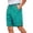 Mint Green, variant on Fnooota Mens Workout Shorts, Summer Running Above the Knee Elastic Waist Athletic Shorts Dark Gray Size S-2XL