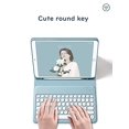 thumbnail image 2 of iPad Mini 6th Generation 2021 8.3 inch Keyboard Case Cute Round Key Color Keyboard Wireless Detachable BT Keyboard Cover with Pencil Holder for Mini 6 (Mini6, Pink), 2 of 7