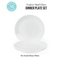 thumbnail image 3 of Platos para Cena Martha Stewart Opalton Juego de 6 Piezas 25 cm Blanco, 3 of 7