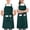 Green, variant on Utopia Kitchen 2 Pack Bib Apron, Adjustable with 2 Pockets, Water and Oil Resistant, Cooking Kitchen Chef Apron for Women Men, Red
