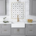 thumbnail image 2 of Pemberly Row White Ceramic 33 in.Single Bowl Farmhouse Apron Kitchen Sink, 2 of 7