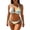 Blue, variant on Two Piece Swimsuit for Women, Full Coverage Bikini, Womens Bikini Swimsuits, Swimsuit Bikini, Women's Halter Bikini Set Triangle Top String Swimwear Two Piece Swimsuits Cheeky Bathing Suit, Yellow L