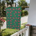 thumbnail image 5 of Wukai Watermelon Garden Flags Double Sided Welcome Garden Yard House Flags Outside Outdoor House (Only Flag), 5 of 8