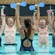 thumbnail image 4 of WEUVEB 2Ud Mancuernas Para Ejercicios De Resistencia Color Azul Para Fitness Y Entrenamiento En Piscina, 4 of 8