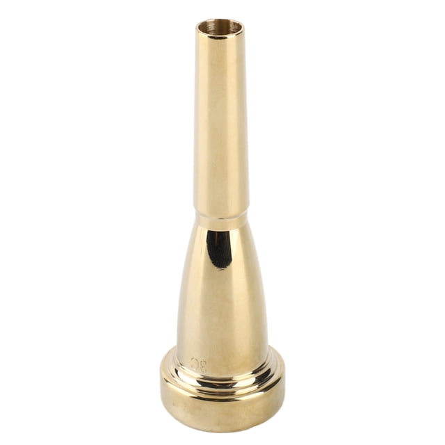 Boquilla de Trompeta, Boquilla de Trombón Chapada en Oro de Latón, Accesorios para Trompeta, Boquilla para Instrumumumentos, Accesorio para Instrumentos Musicales