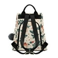 thumbnail image 2 of FORMRS Women's Travel Backpack Purse Anti-Theft Hidden Pockets Casual Shoulder Bag, Orange Christmas Gift Pattern, 2 of 7