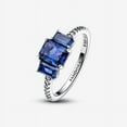 thumbnail image 2 of PANDORA Anillo Timeless 192389C01-50 tres gemas, 2 of 5