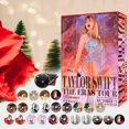 thumbnail image 4 of Pink Christmas Advent Calendar 2025 Contains 24 Gifts Christmas Car Air Automobile Vent Incense Vent Clips Christmas Countdown Calendar with Surprise Fragrant Tablet, 4 of 7