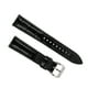 thumbnail image 2 of Correa de reloj universal de cuero PU ajustable para hombres y mujeres, repuesto de 18mm, color negro, 2 of 9