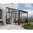 thumbnail image 6 of Palram - Canopia SanRemo 10' x 10' Patio Enclosure - Gray/Clear with Screen Doors (6), 6 of 9