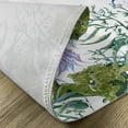thumbnail image 5 of Ambesonne Ocean Place Mats Set of 4, Seaweed Jellyfish Fish, Standard Size, Reseda Green Jade Green, 5 of 6