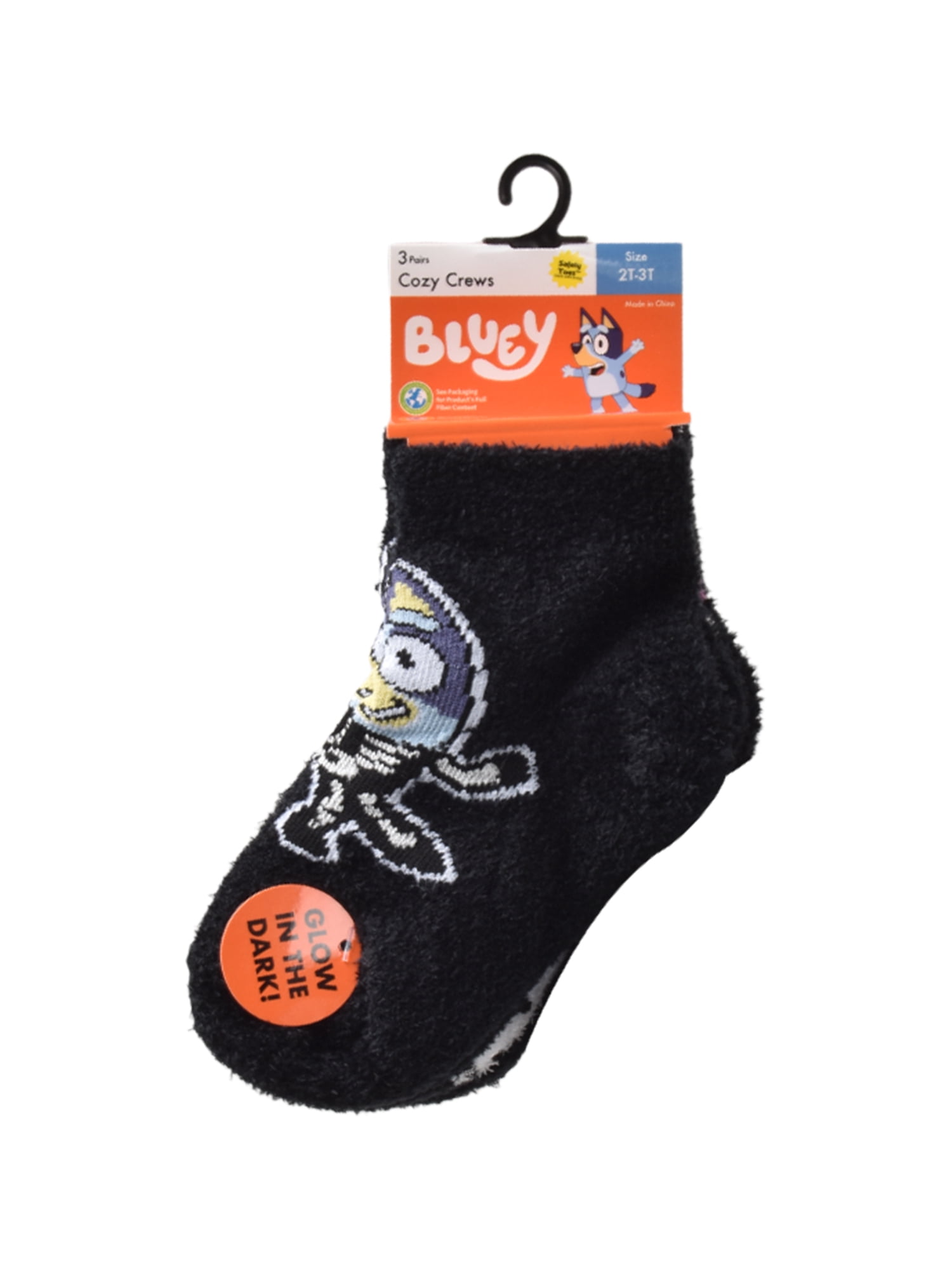 Character Halloween Cozy Quarter Socks, 3- Pack, Sizes 12M- 5T