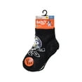 thumbnail image 2 of Character Halloween Cozy Quarter Socks, 3- Pack, Sizes 12M- 5T, 2 of 5