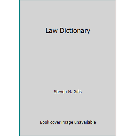 Law Dictionary [Paperback - Used]