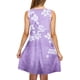 thumbnail image 5 of Vestido Corto de Verano Casual de Moda Impreso Cuello Redondo Bolsillo sin Mangas de las Mujeres, Vestido Casual para Diario, 5 of 9