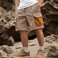 thumbnail image 2 of Xdzjlr Running Shorts For Men,Summer Work Pocket Retro Loose Running Shorts For Men, 2 of 7