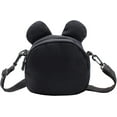 thumbnail image 2 of YOUI-GIFTS Kids Toddlers Canvas Crossbody Bag Cartoon Bow Shoulder Handbag with Cute Mouse Ear for Boys Girls, 2 of 7