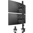 thumbnail image 1 of HUANUO Vertical Dual Monitor Mount for 17&acirc;??32 Inch Screens, 17.6 lbs Capacity Each, Extra Tall Stacked Monitor Stand with Height Adj, 1 of 7