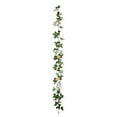 thumbnail image 3 of Christmas Garland Decorations Silk Flower Rose Spring Color Leaf Decoration Flower Living Room Door Hanging Lintel Three Color, 3 of 7